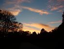 Sonnenuntergang blau